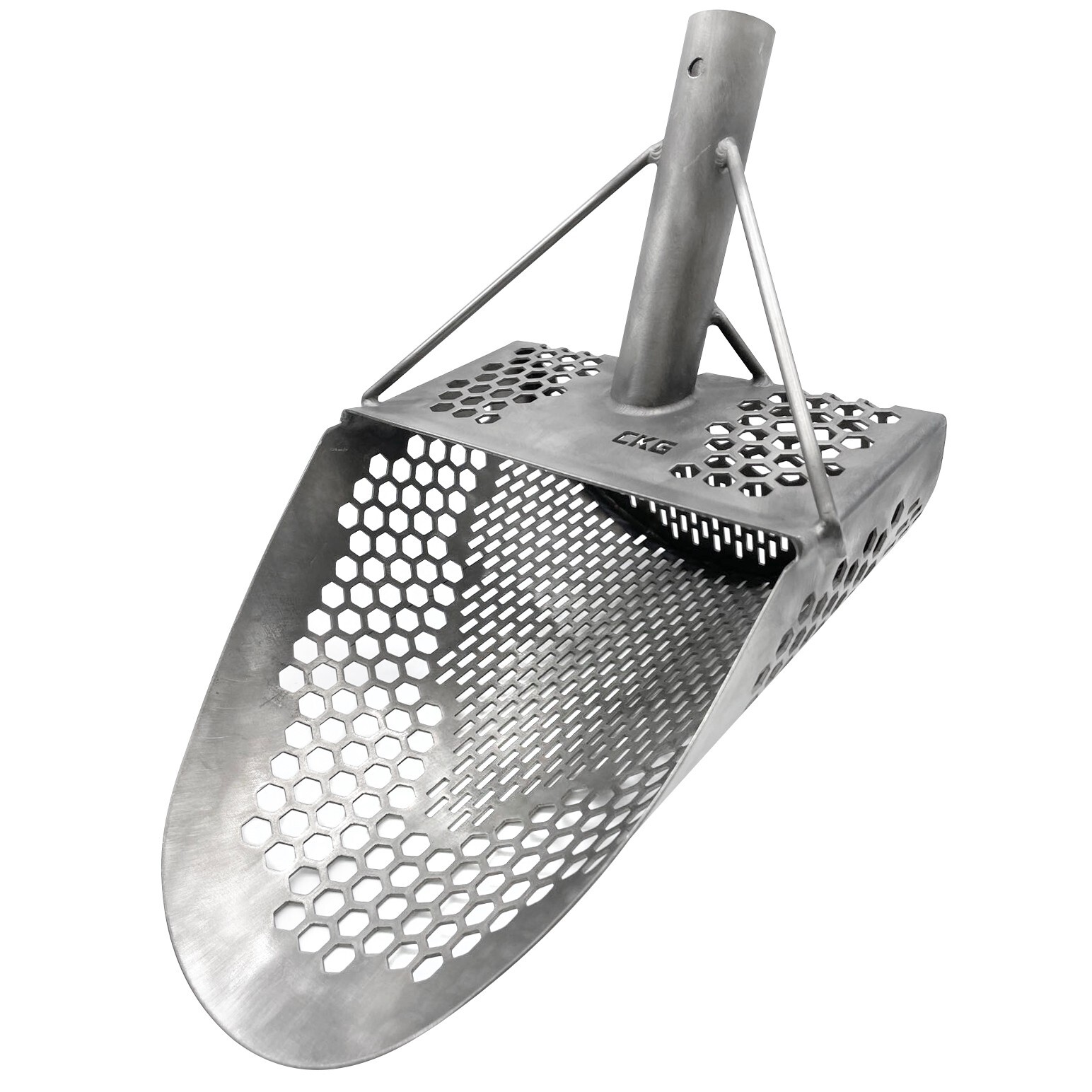CKG PRO Titanium Sand Scoop Metal Detecting Detector Shovel Sifter Treasure