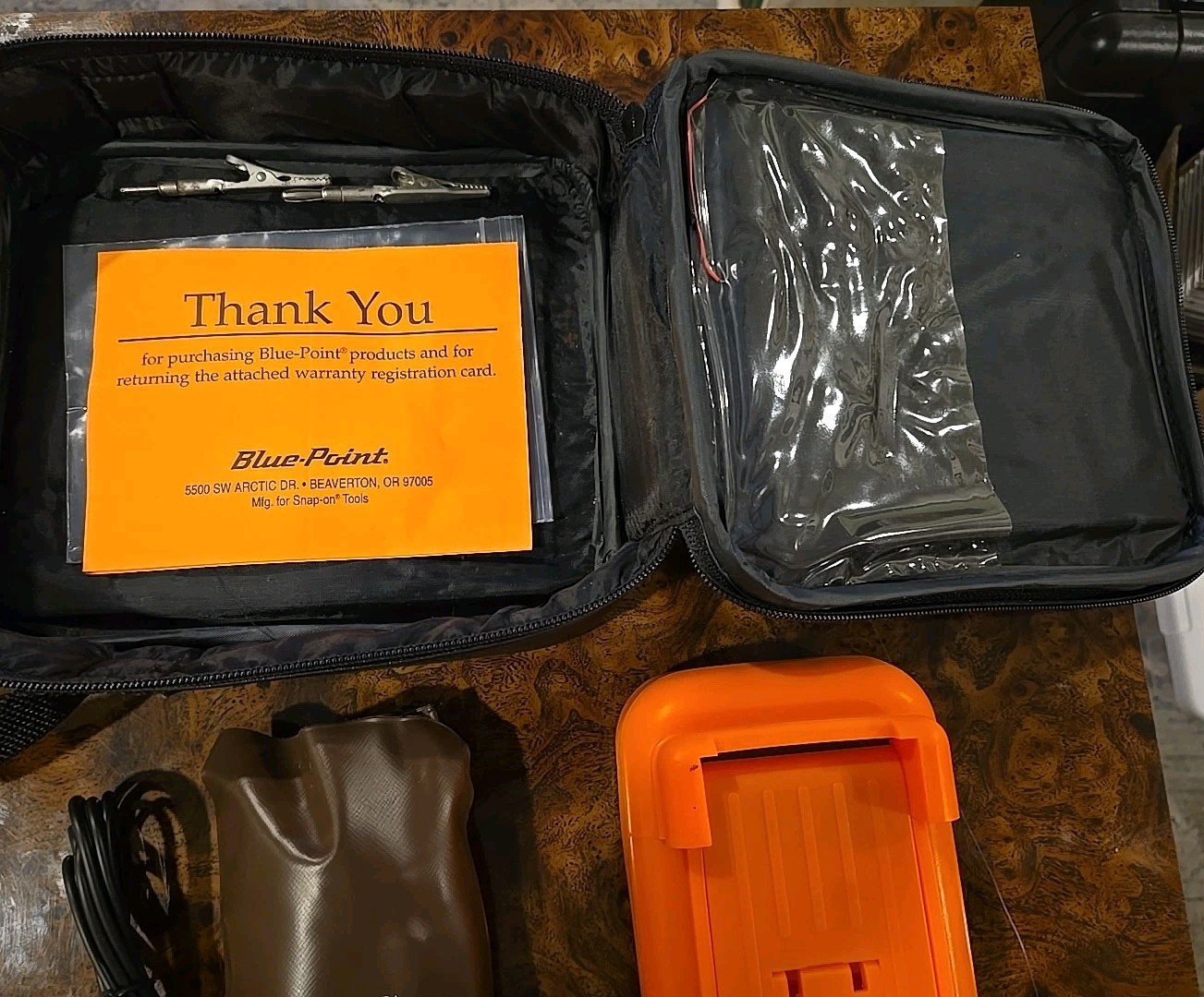 Blue-Point Tools Multimeter MT596 w/ Wire Leads in Soft Case