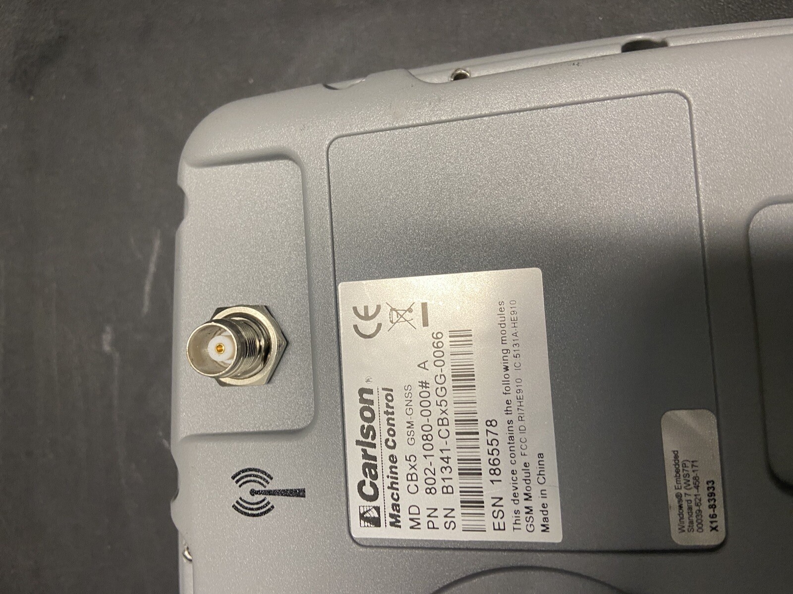 Carlson Machine Control MD CBx5 GSM-GNSS 802-1080-000# A