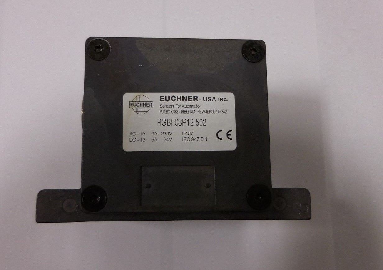 Euchner Limit Switch RGBF03R12-502 RGBF 03 R12-502