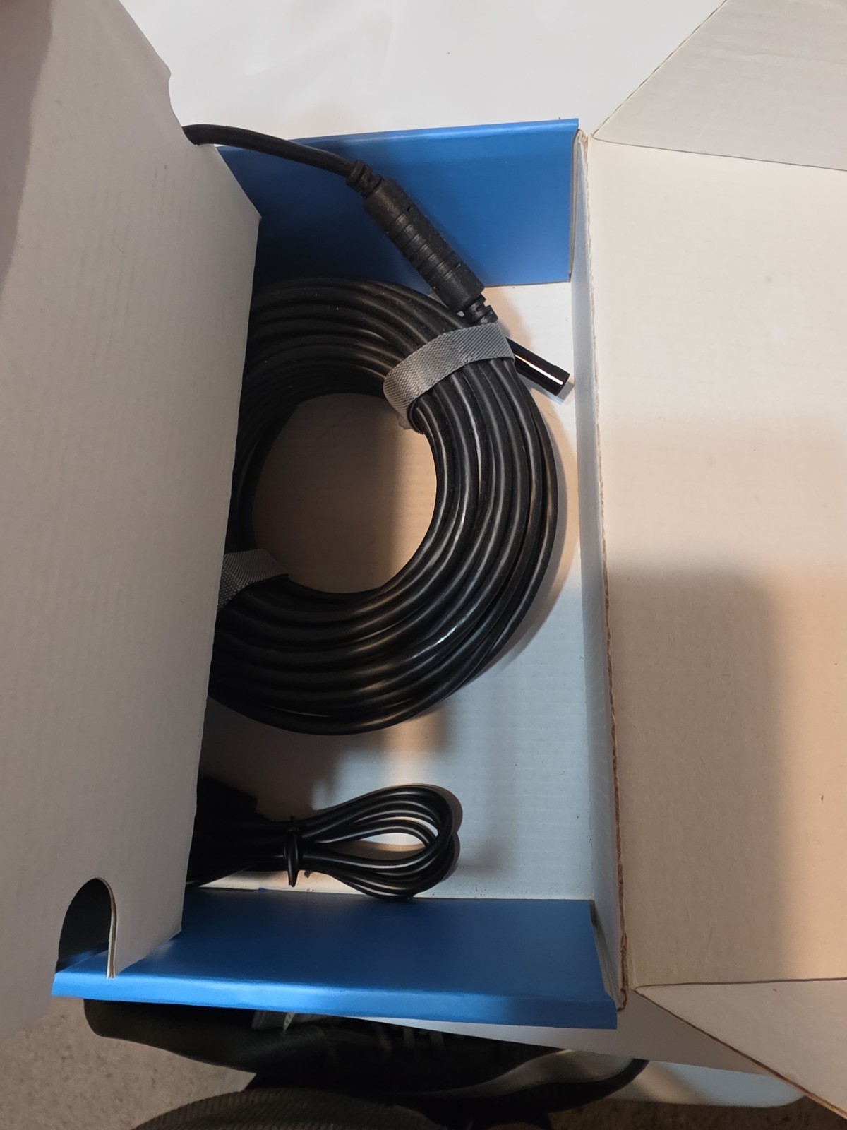 Oiiwak 360° Rotation Endoscope 15m Borescope Inspection Camera 6x Digital Zoom