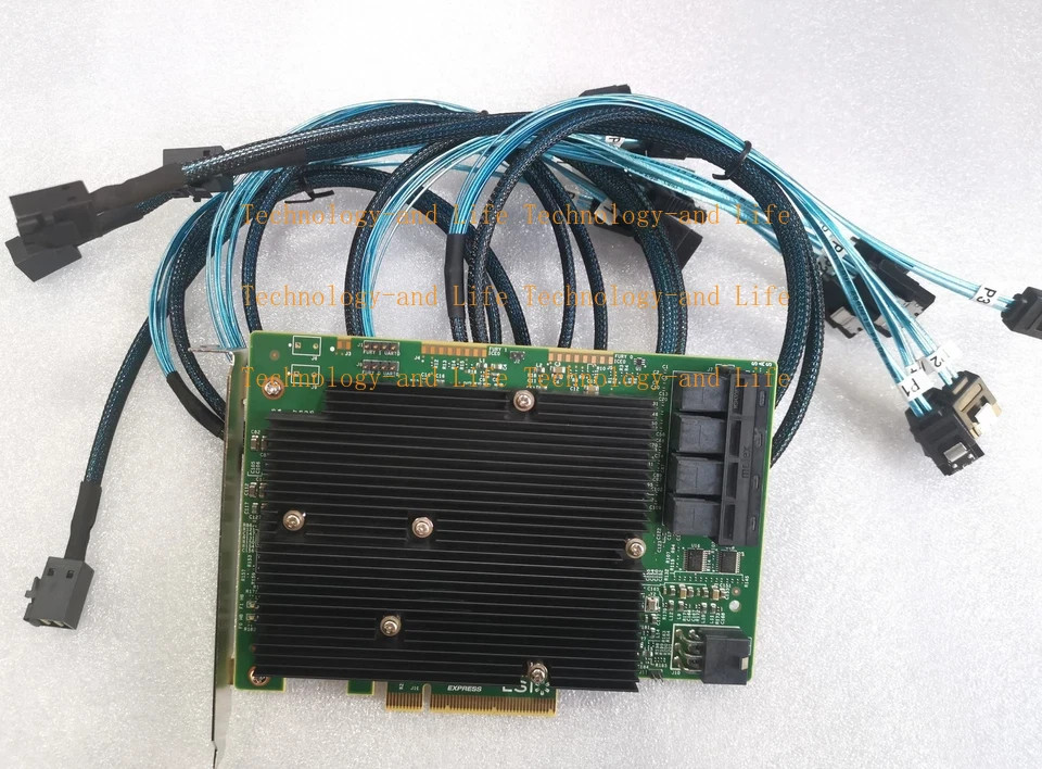 New LSI SAS 9300-16I 12GB/S HBA Bus Adapter