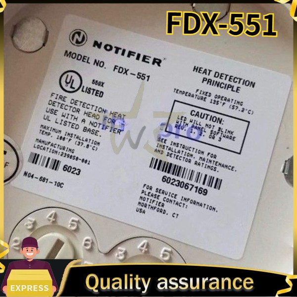 FDX-551 1pc NEW FOR NOTIFIER Intelligent Temperature Fast Ship One-year Warranty