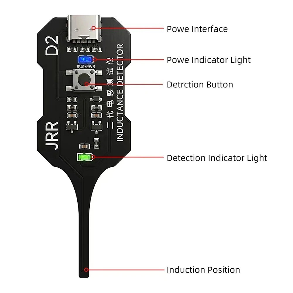 Universal Inductance Tester W01 Inductor Detectors With Compactly Construction