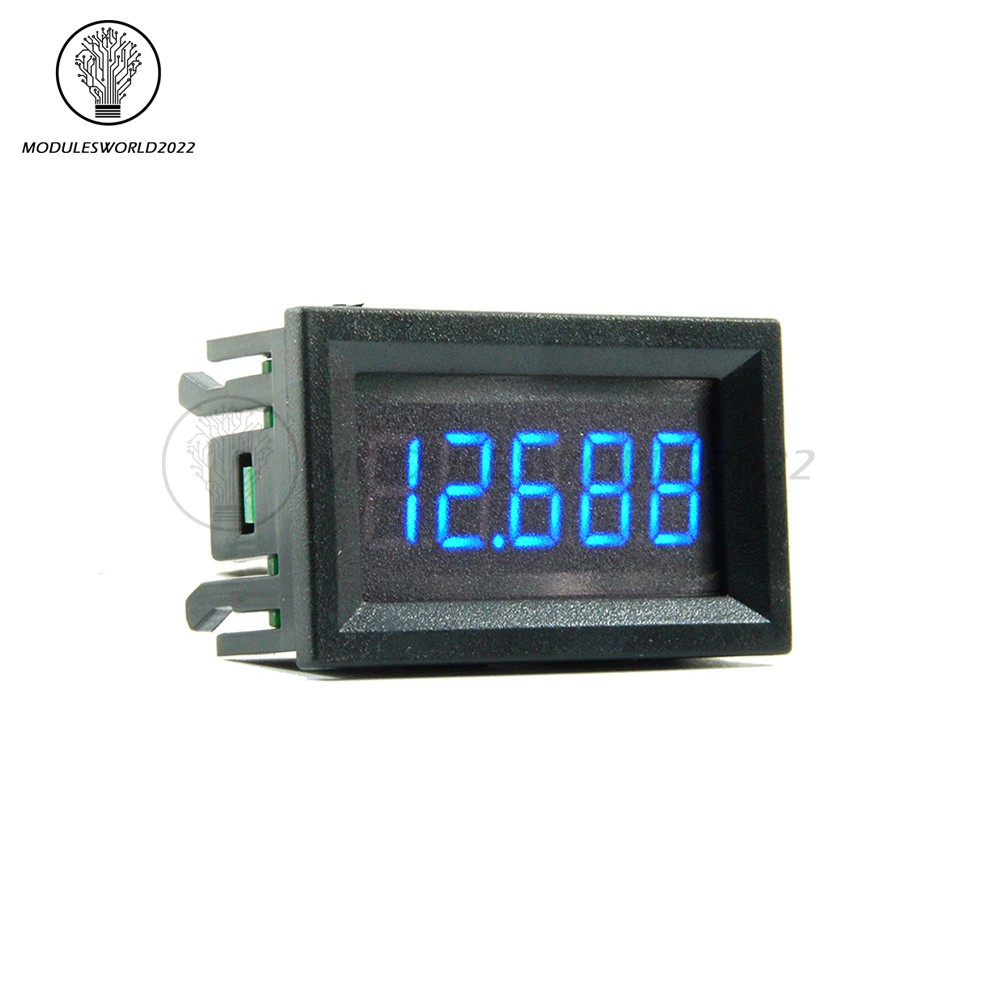 DC0-33V 0.36 inch LED Display 3 Wire 5 Digit High-precision Voltmeter 3 Color