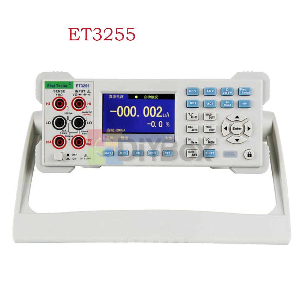 ET3240 ET3255 3.5in Screen TFT LCD USB RMS Digital Multimeter Tester 4½ 5½ Digit