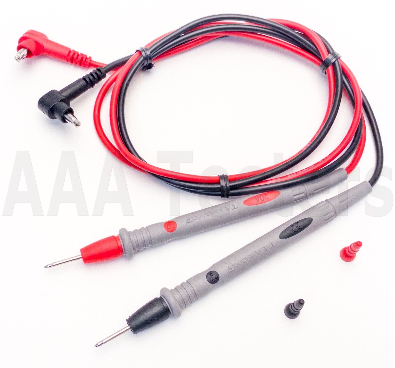 Multimeter Hard Point Test Leads Set 1000V 20A Meter Probes