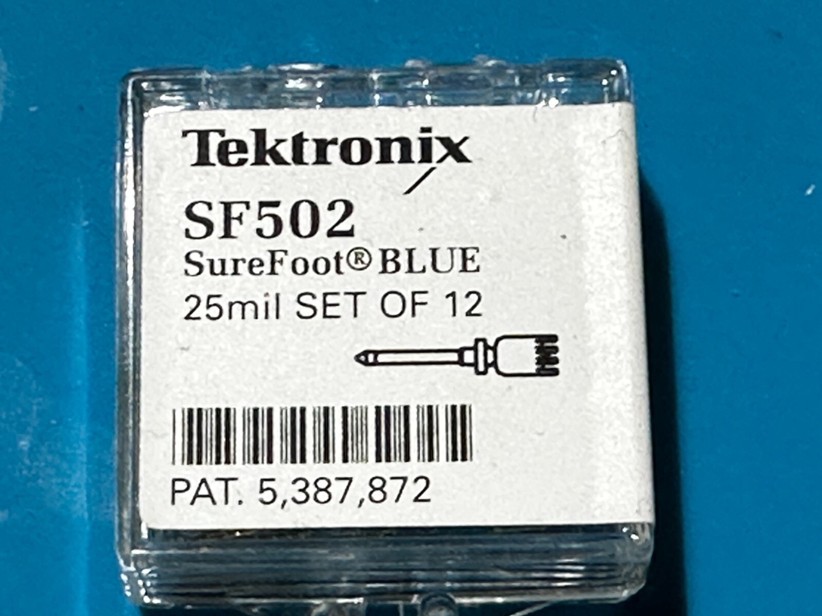 Tektronix SF502 Surefoot Probe tip blue 50 mil set of 12 for TAP1500 P6245 etc