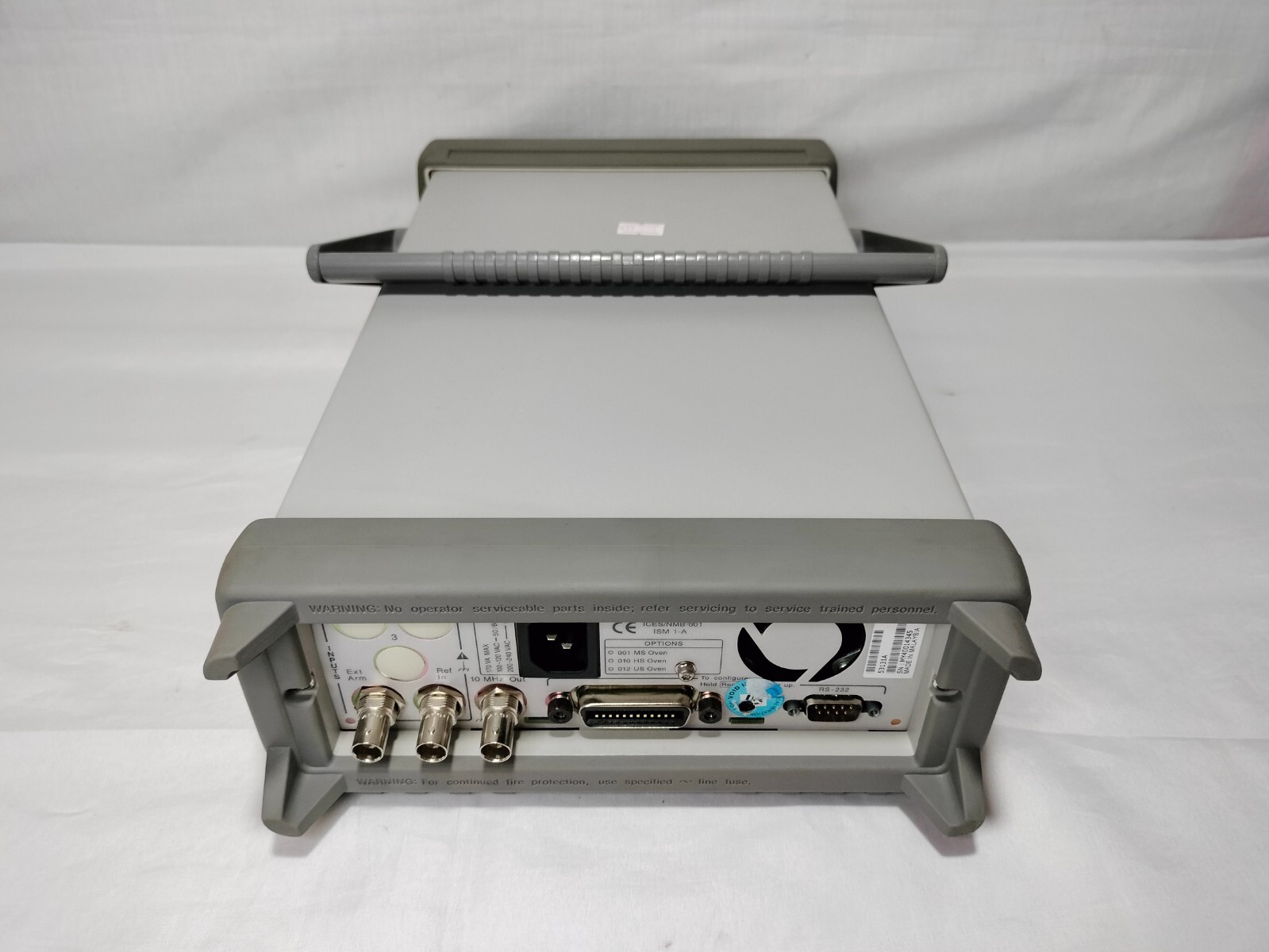HP Agilent 53131A 225 MHz Universal Counter 170 VA Max S/N: MY40014345