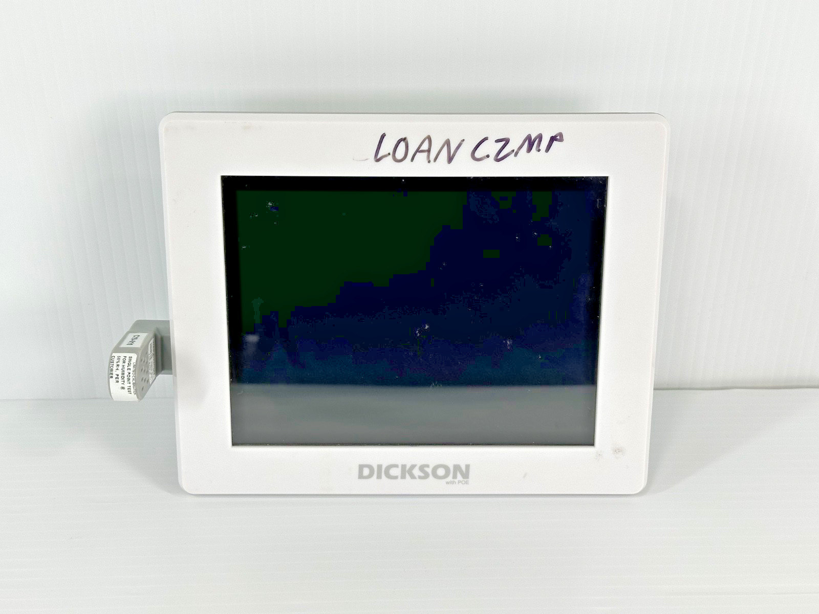 Dickson TWP Temperature & Humidity Touchscreen Data Logger Monitor w/ POE