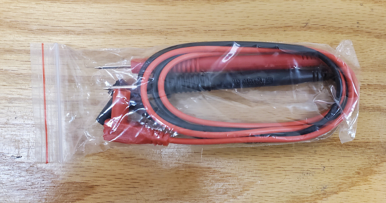 5 Sets of Unbranded Digital Multimeter Test Leads – Brand New!