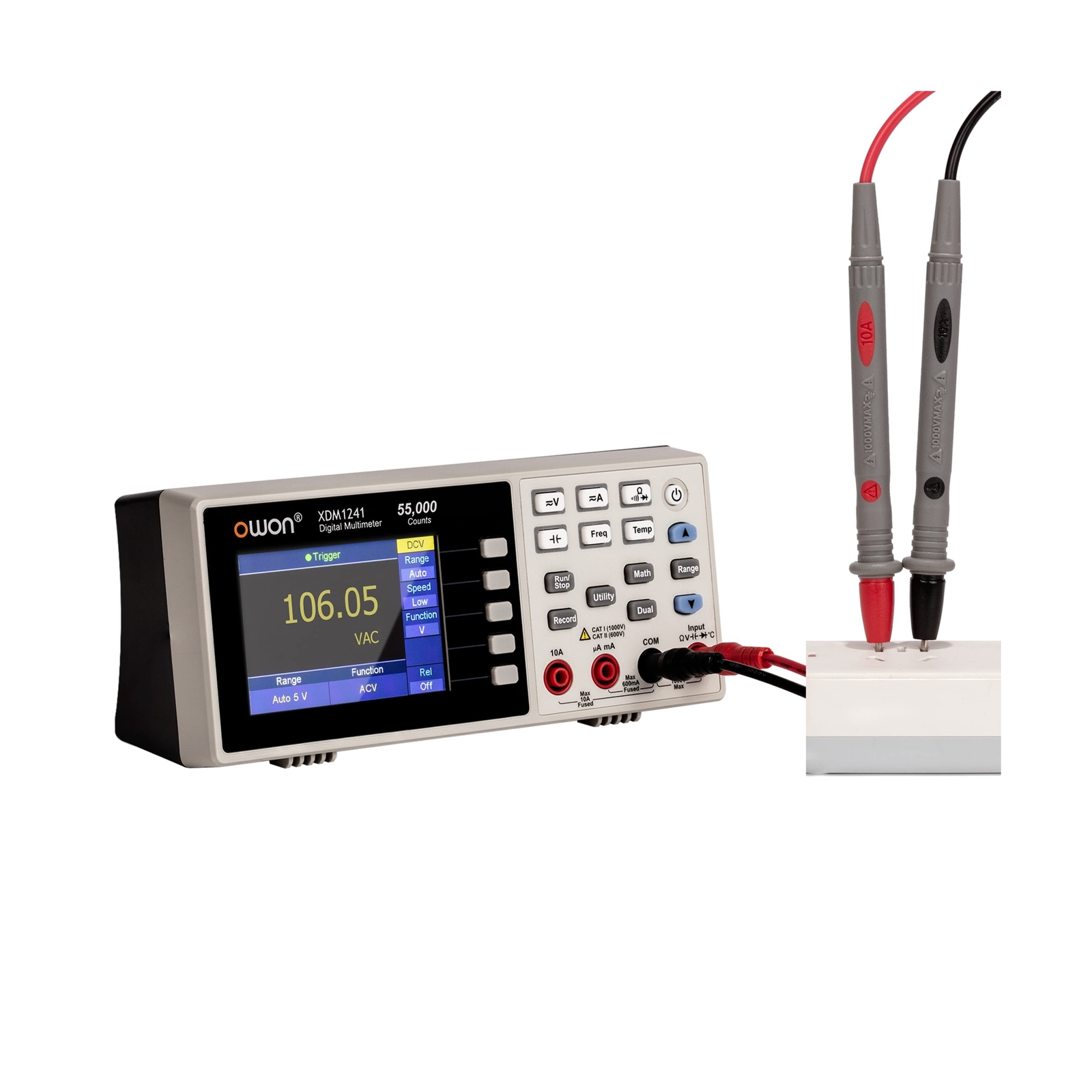 XDM1241 3.5 in LCD Multimeter Portable Desktop Digital Multimeter Multi Teste…