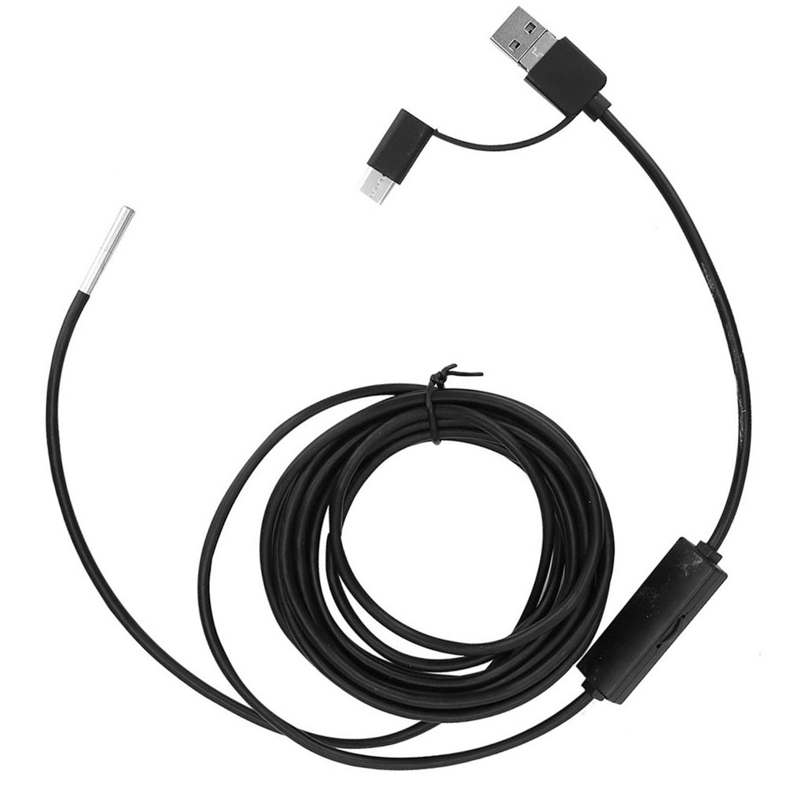 (3.5m Cable)3 In 1 For TypeC Mobile Phone 3.9mm Lens High Definition