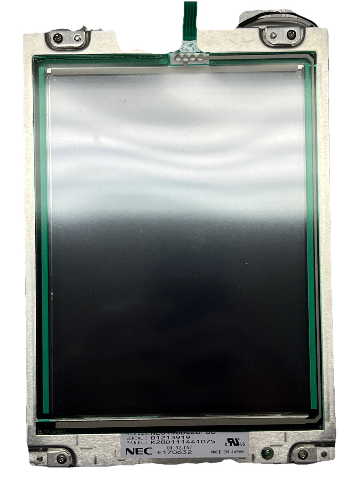 NEC NL0440DC20 TFT Color LCD 7” Screen, TP3030-S1 Touchscreen.