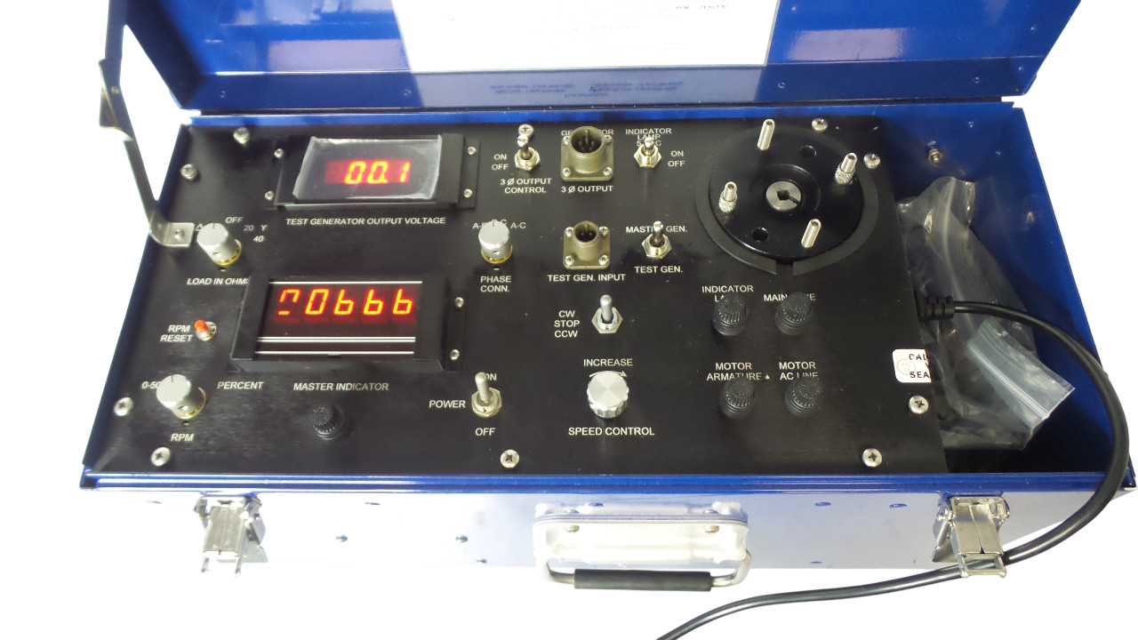 Hydraulic Technology 8405 Tachometer Indicator-Generator Test Set