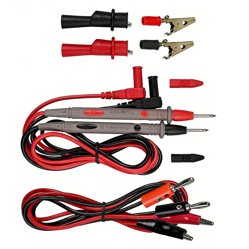 Multimeter Test Leads 1000V 20A for Fluke Meter Electrical Alligator Clip Probes