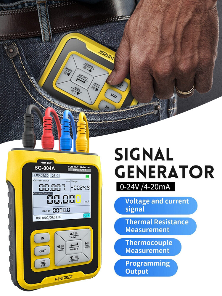 4-20mA Signal Generator Thermocouple Measure Calibration Current Voltage SG-004A