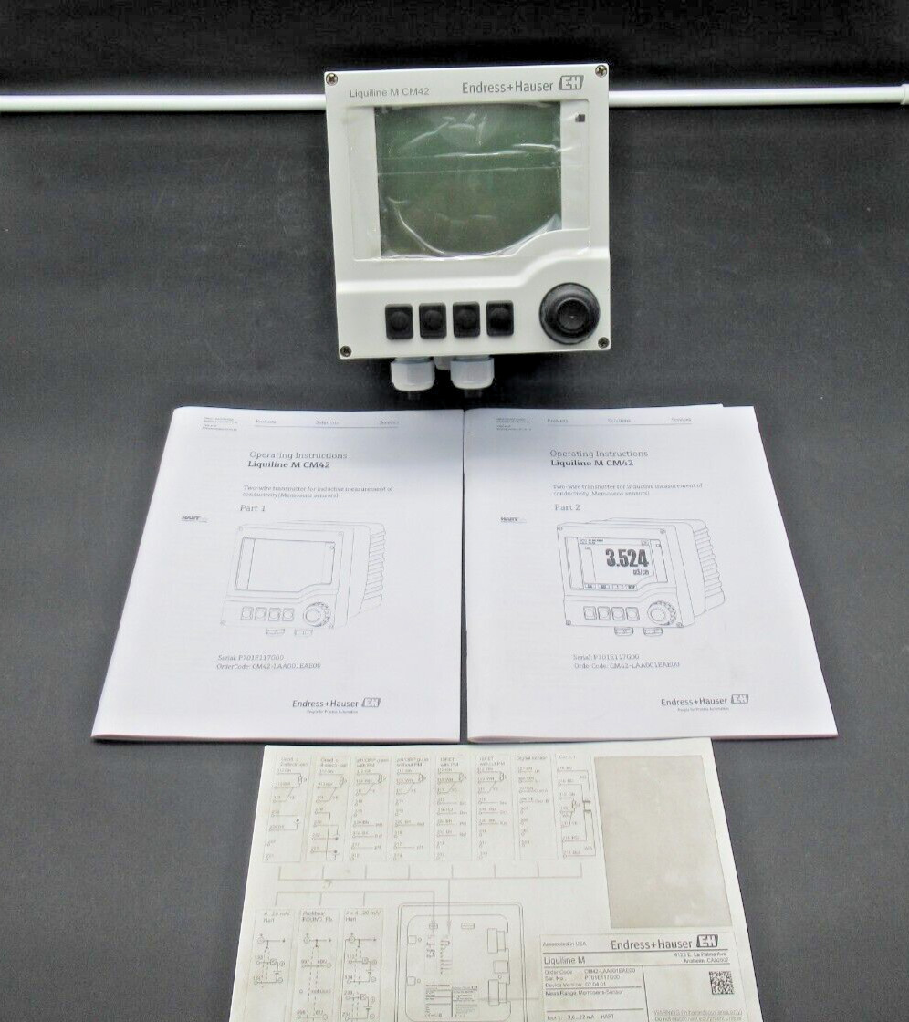 *US SELLER* Endress+Hauser Liquiline M CM42 Two-Wire Transmitter LAA001EAE00