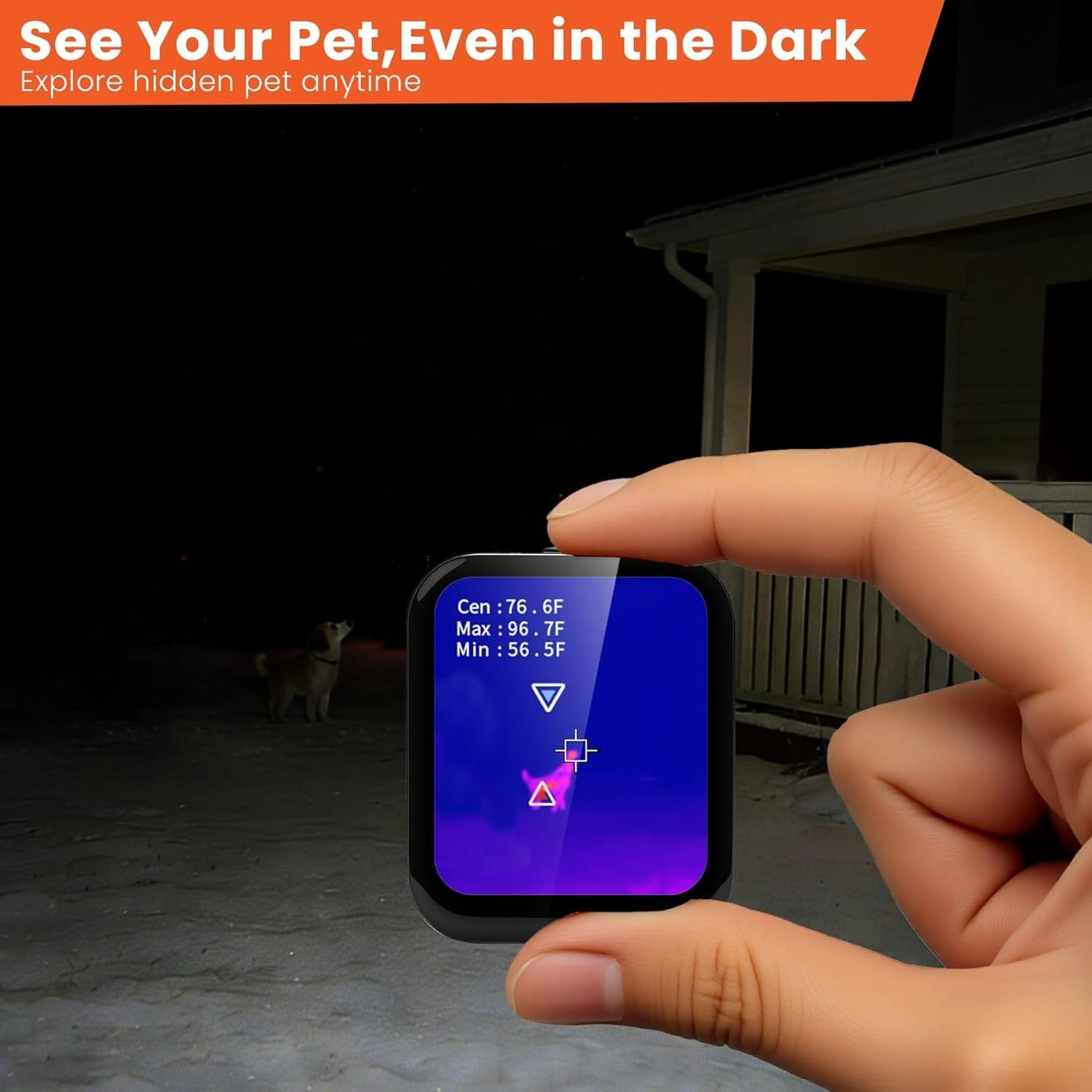 80*60 Infrared Thermal Imager Mini Thermal Imaging Camera Portable for Beginner