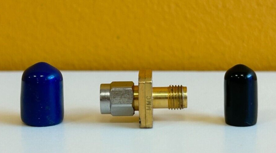 Maury Microwave 8021C1 34 GHz, 3.5mm (M-F) Precision In-Series Adapter. Tested!