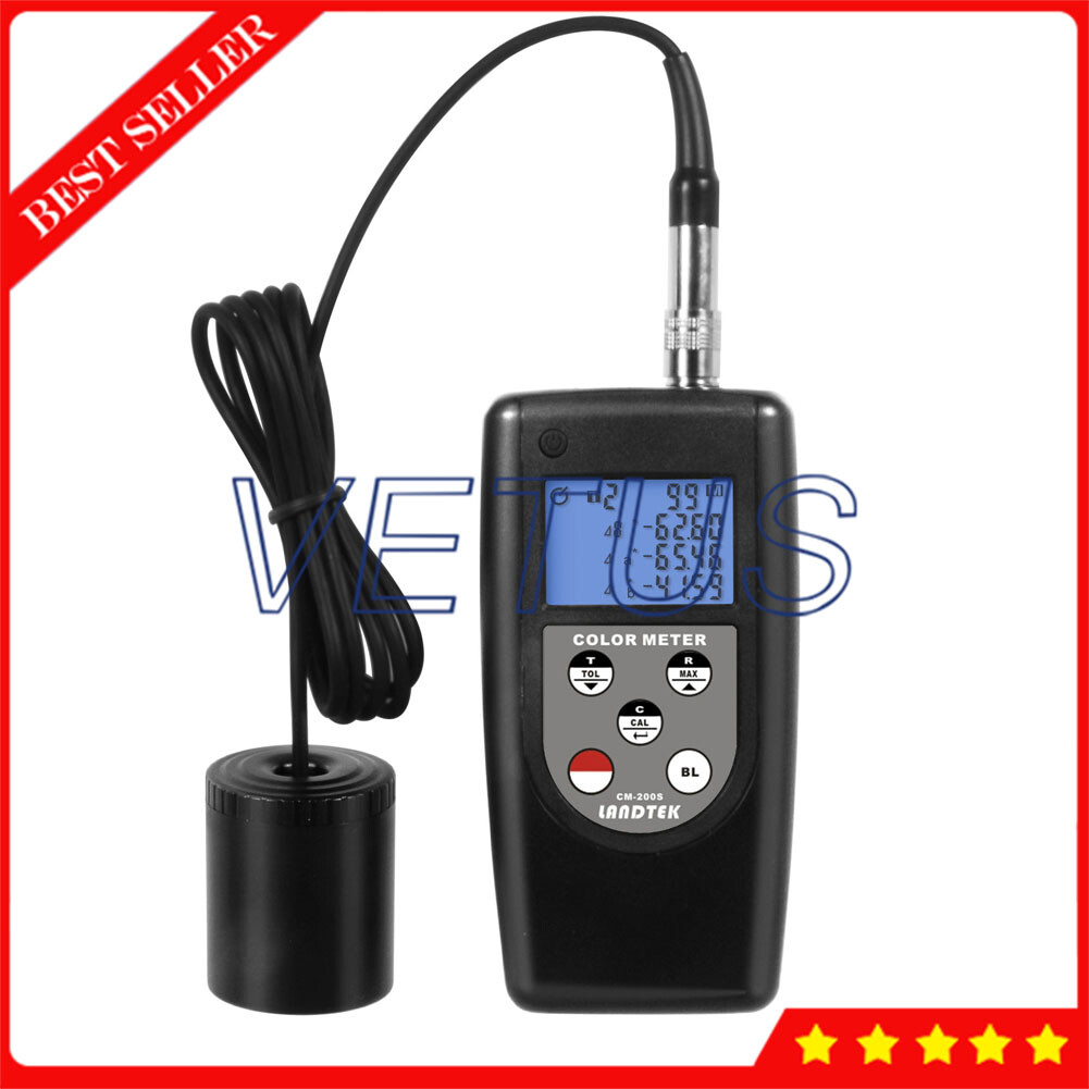 Digital Color Meter Tristimulus Colormeter Color Difference Tester Colorimeter