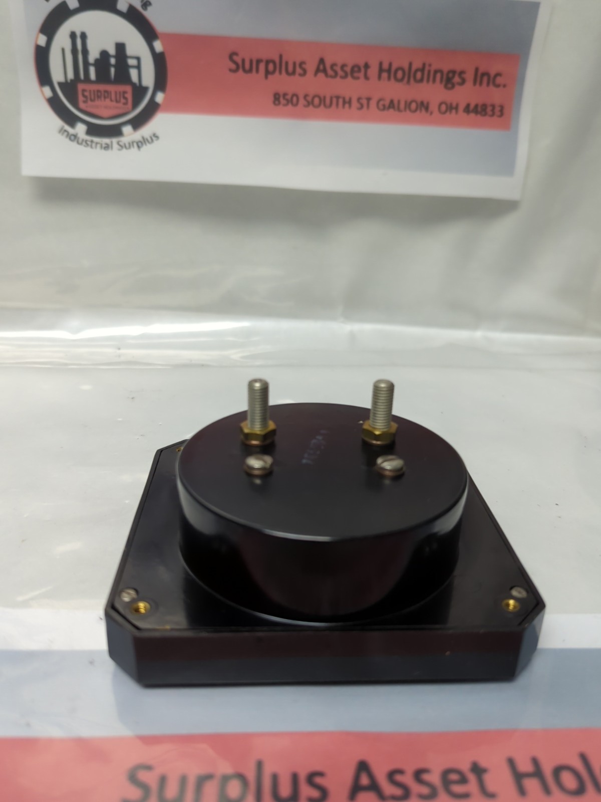 UNBRANDED,0-800,PANEL METER 0-8– D.C. AMPERES PRE-OWNED