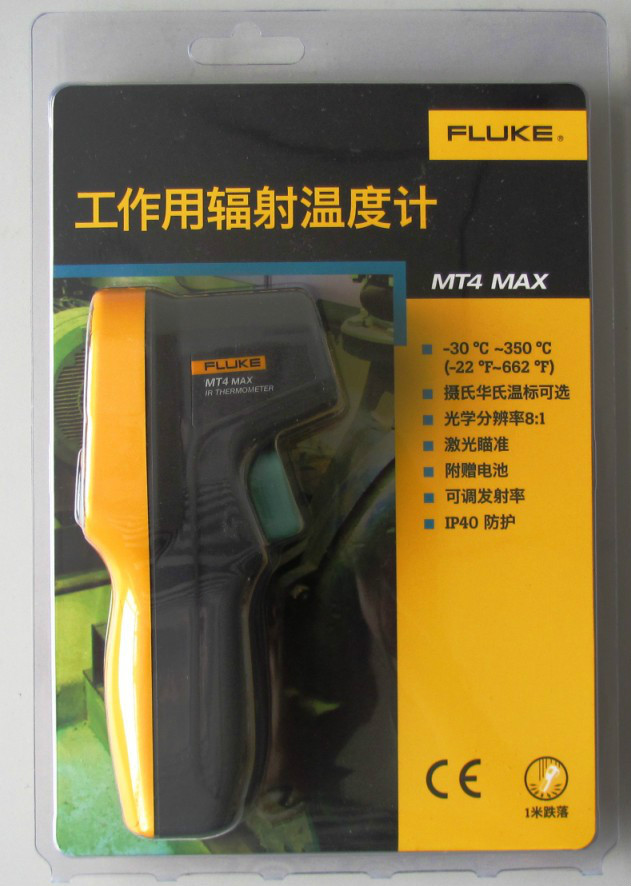 Fluke MT4 MAX Mini handheld Laser Infrared Thermometer Gun -30~350C USA Seller