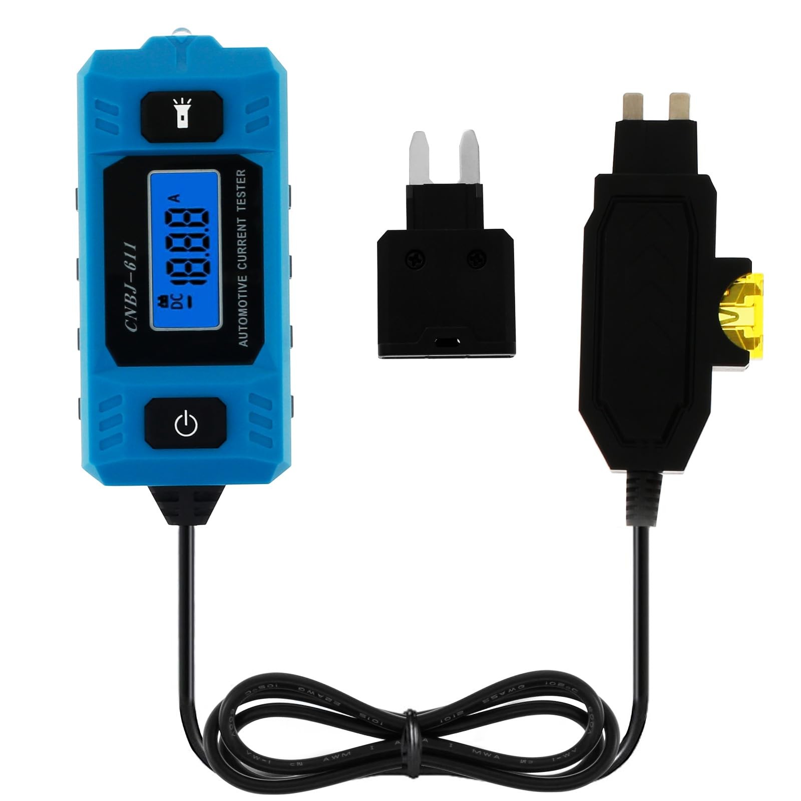 Automotive Circuit Fault Probe Tester, 20A 48V High-Precision Car Fuse Tester…