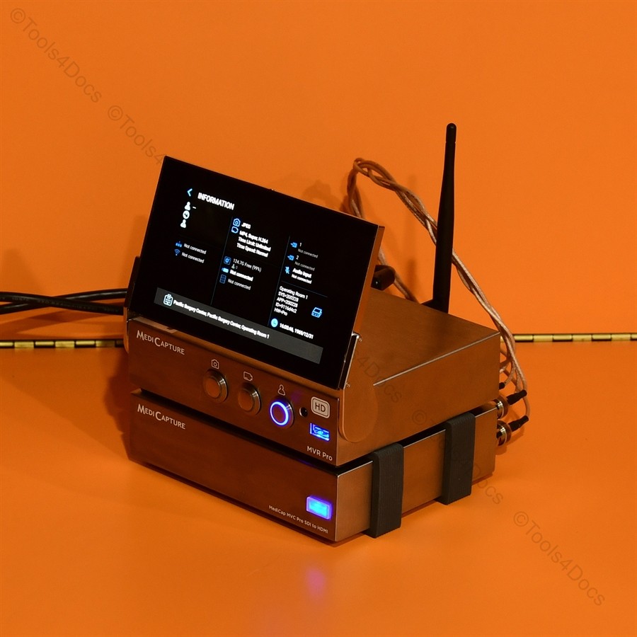 MediCapture MVR Pro 4K Touchscreen + MVC Pro SDI-HDMI Medical Video Recorder