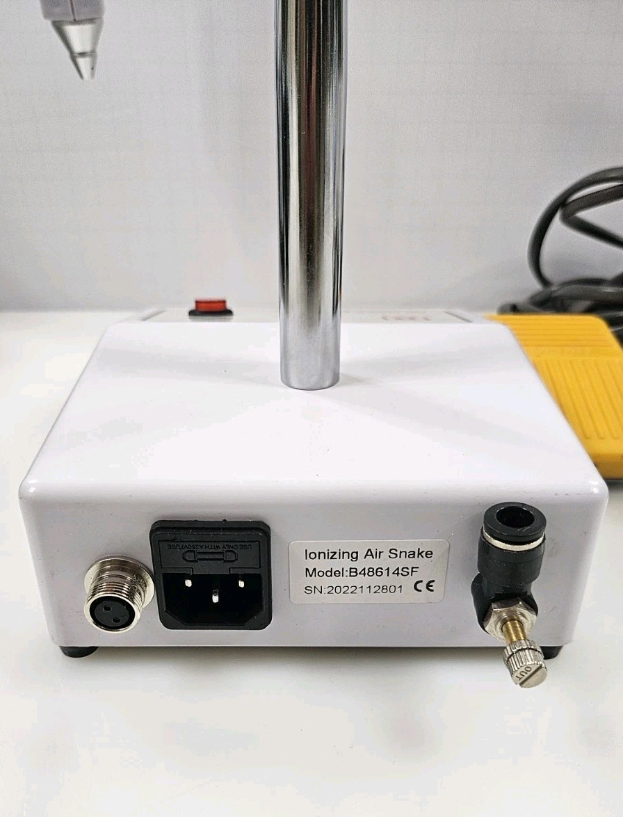Botron B48614SF Air Snake Ionizer W/Foot Pedal《Low Use》Great Price ▪ U.S. Seller