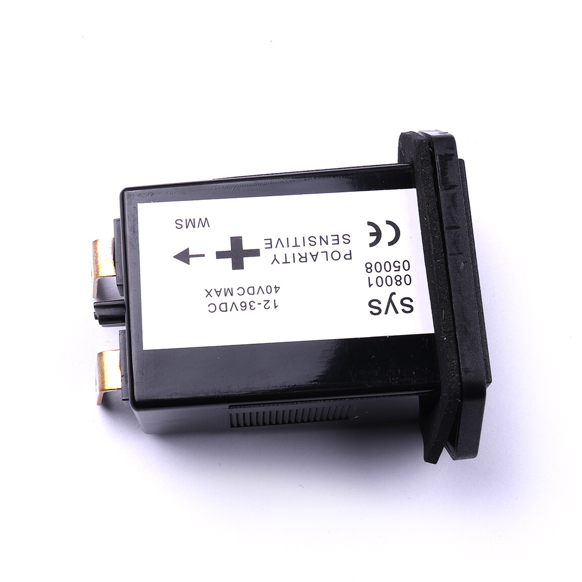 DC 12-36V Truck Tech Rectangular Hour Meter Timer Tool Gauges for Boat Car Truck
