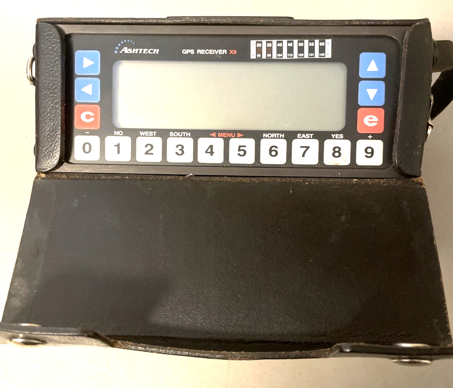 Ashtech Inc. Surveying GPS Receiver XII w/ Leather Case