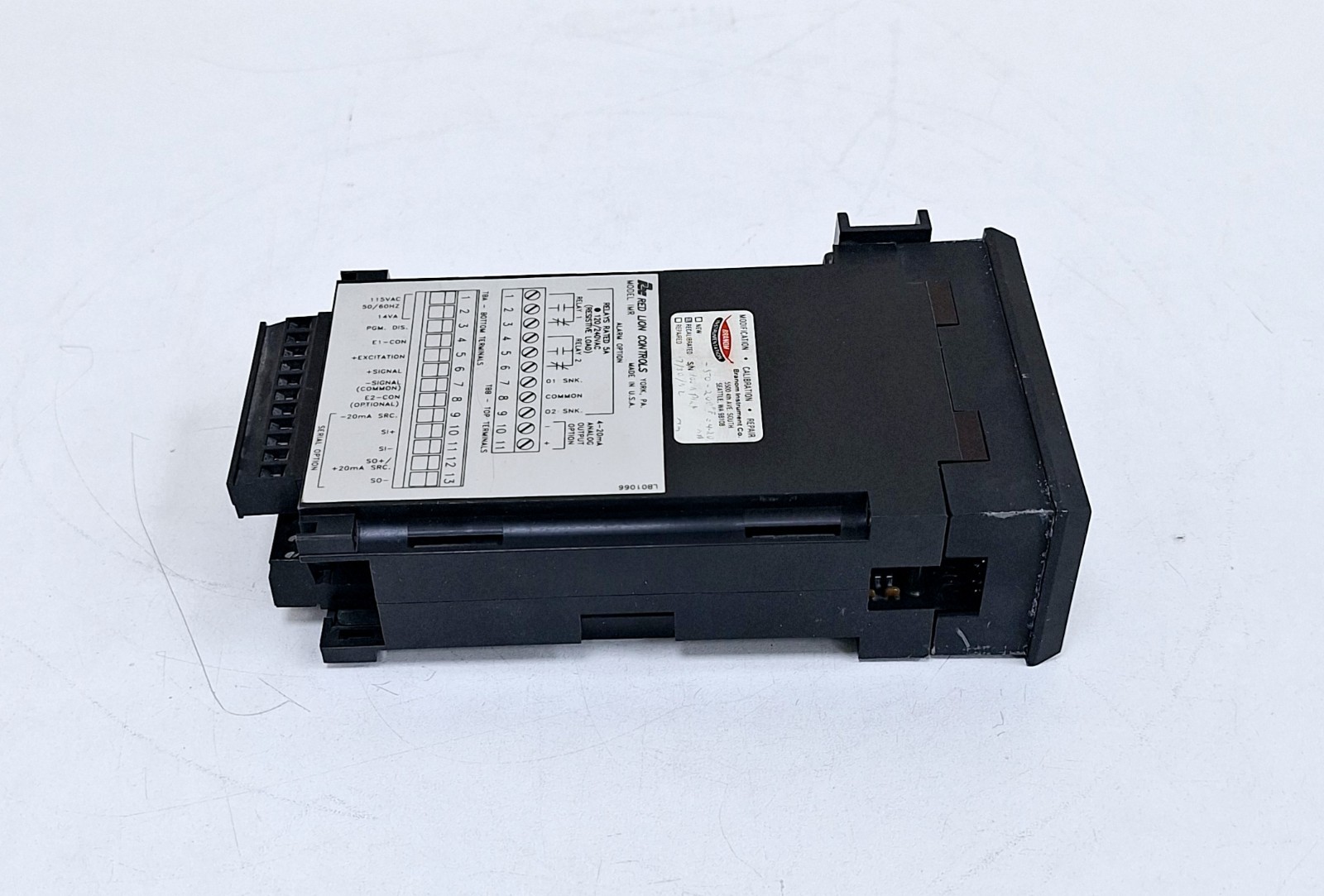 Red Lion Controls Model IMR / LB01066 Digital Temperature Meter 4-20mA