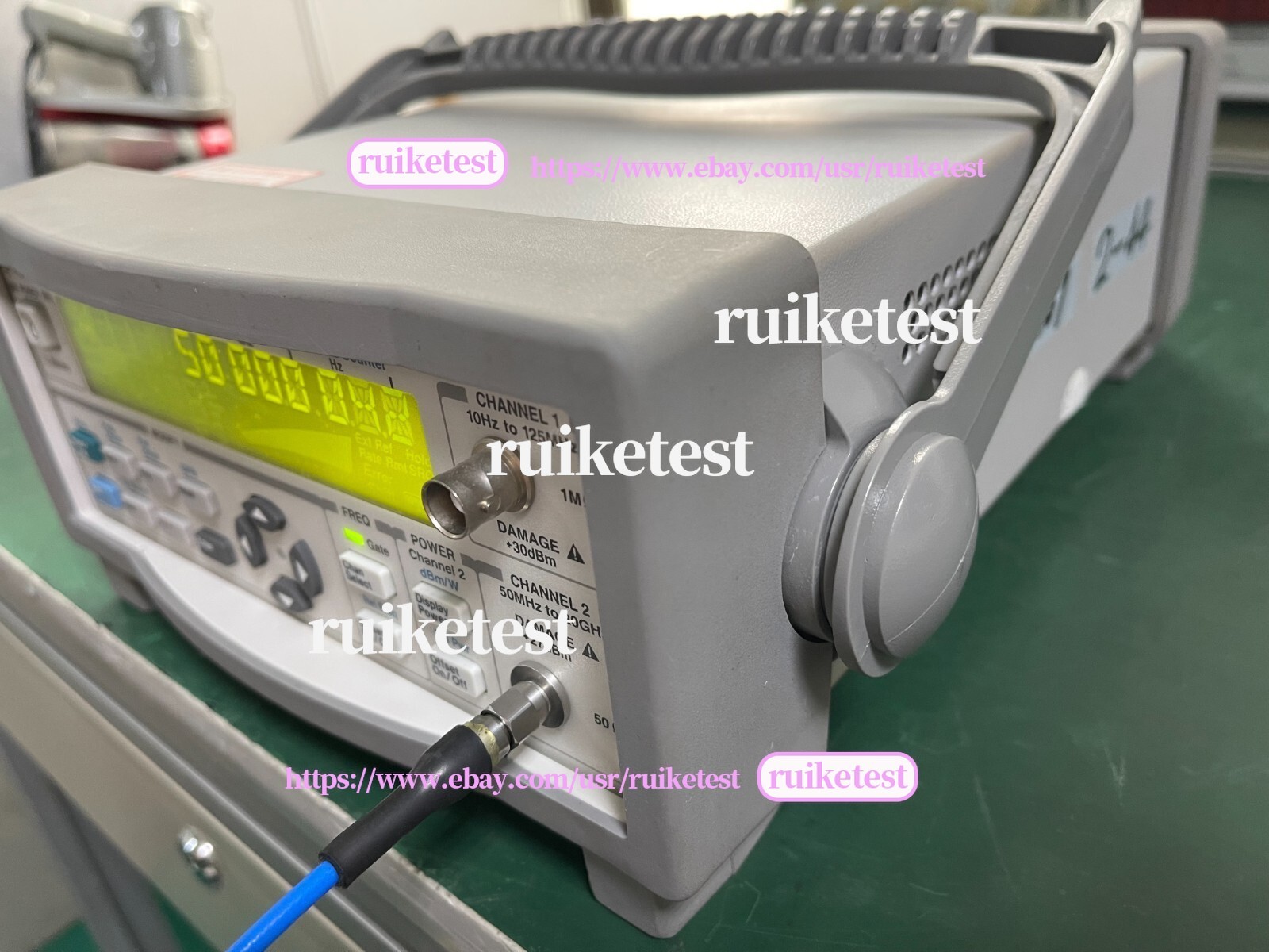 Agilent Keysight 53150A 10Hz-20GHz CW Microwave Frequency Counter _1096