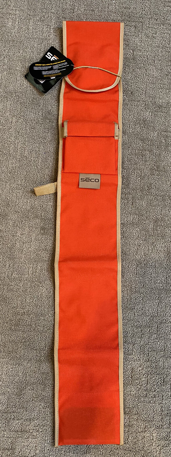 Seco GPS Rover Rod Carrying Case Orange 8162-00-ORG NEW