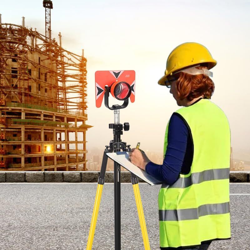 Aluminum Thumb Release Bipod for Prism Poles Surveying of Total Station GPS GNSS