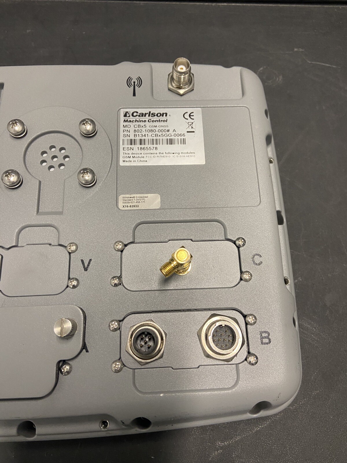 Carlson Machine Control MD CBx5 GSM-GNSS 802-1080-000# A