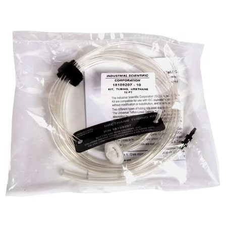 Industrial Scientific 18109207-50 Sampling Tubing Kit, 1/8 In. X 50 Ft.