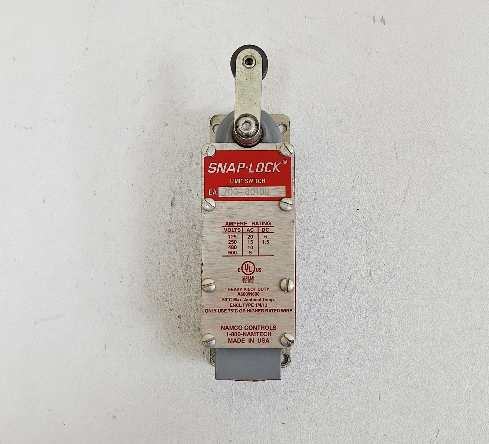 Namco Controls 700-80100 Snap-Lock Limit Switch
