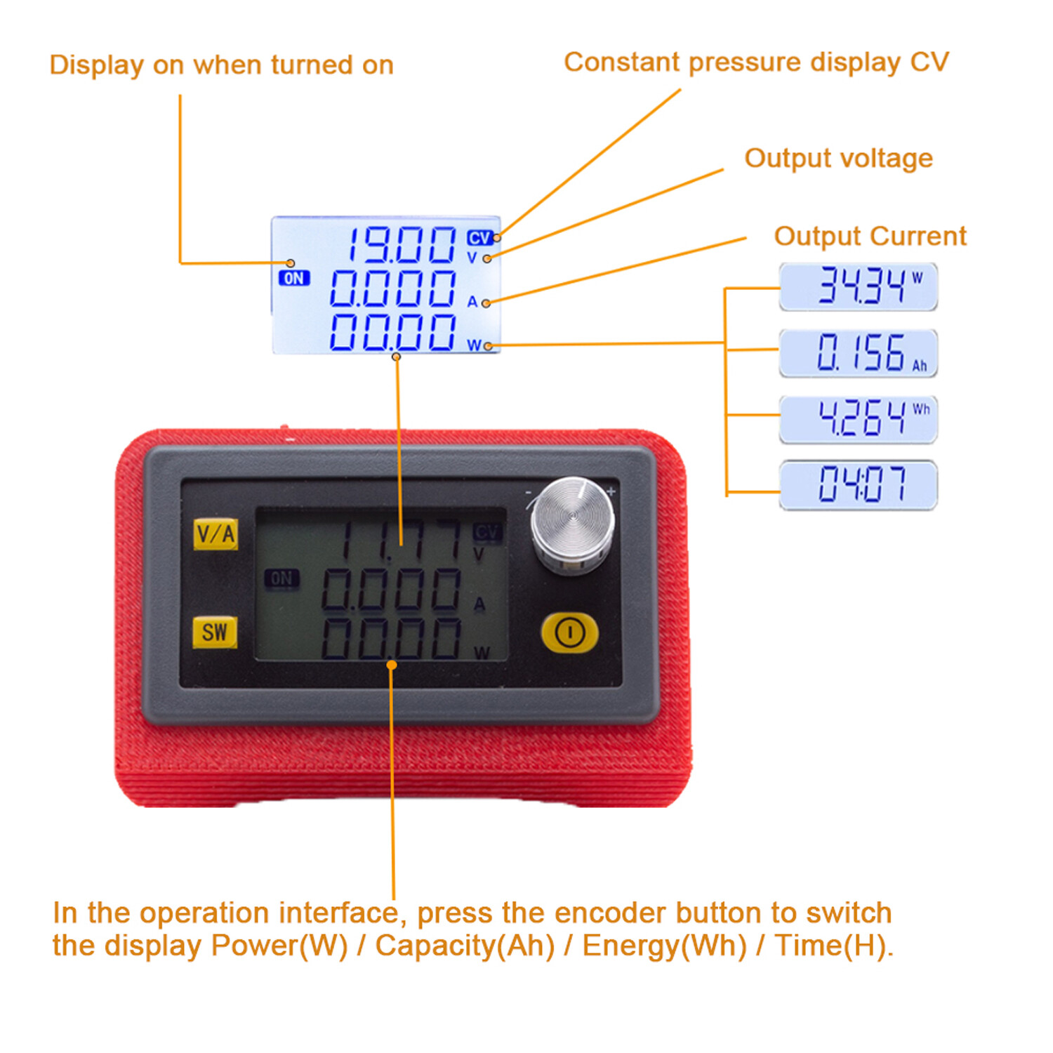 Portable Adjustable Power Voltage Supply To Fits Bauer DC 20V Li-Ion Battery
