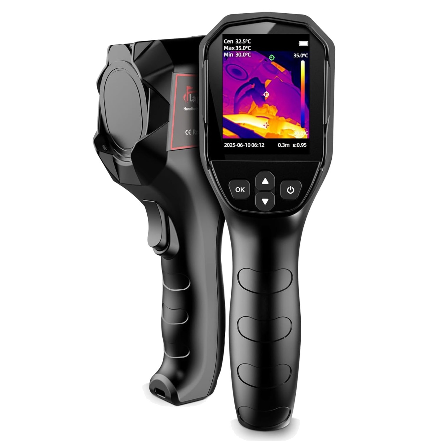 Handheld Thermal Camera – 240×240 Resolution, -4°F to 1022°F