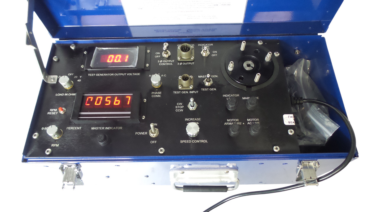 Hydraulic Technology 8405 Tachometer Indicator-Generator Test Set