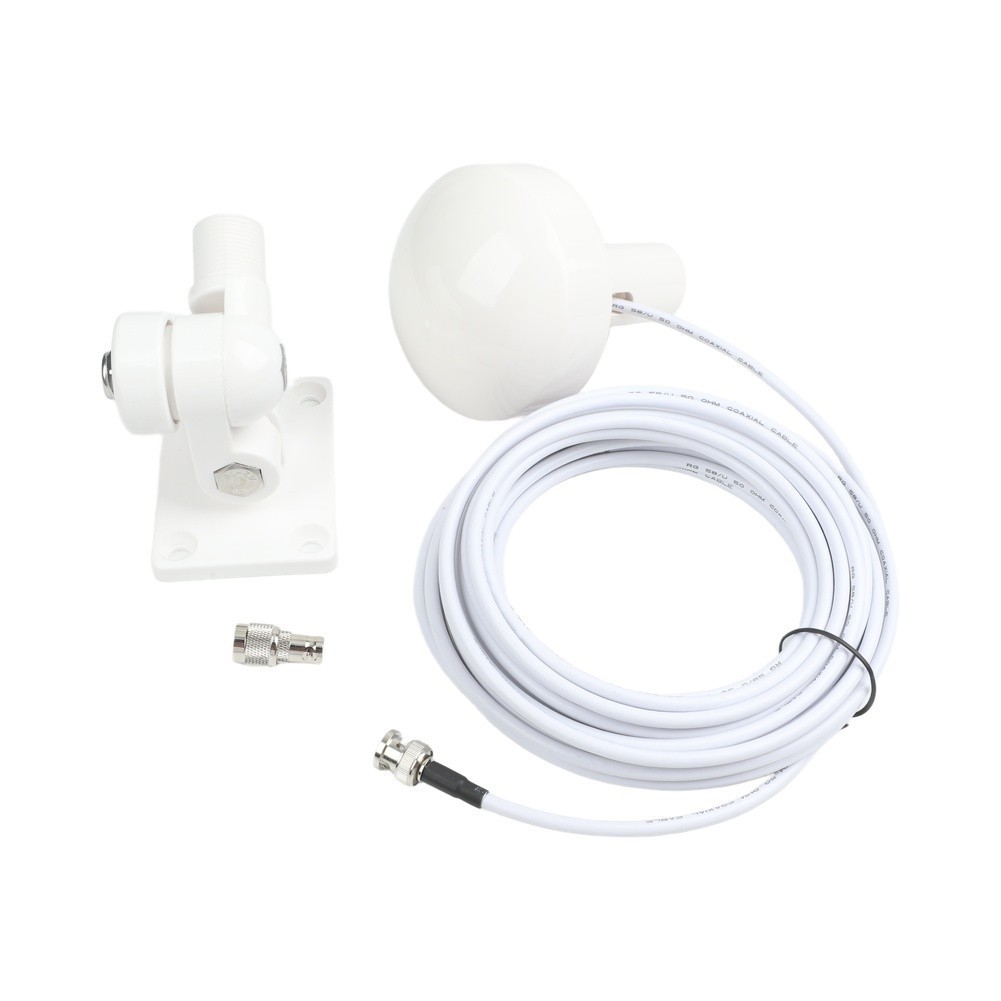 Marine GPS Antenna with TNC Male to BNC Female Adapter and 10 Meter Cable