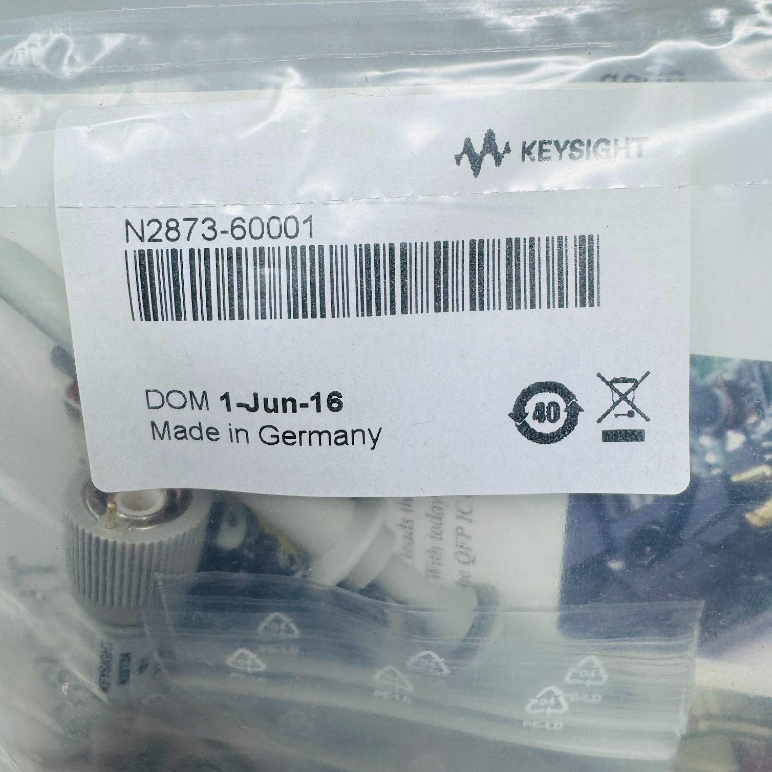 Keysight N2873A Passive Probe 10:1 500MHz with N2873-60001 Kit – Made in Germany