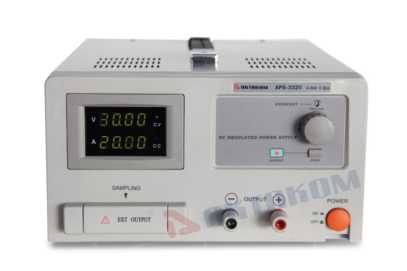 APS-3320 Linear, DC Power Supply 30V/20A