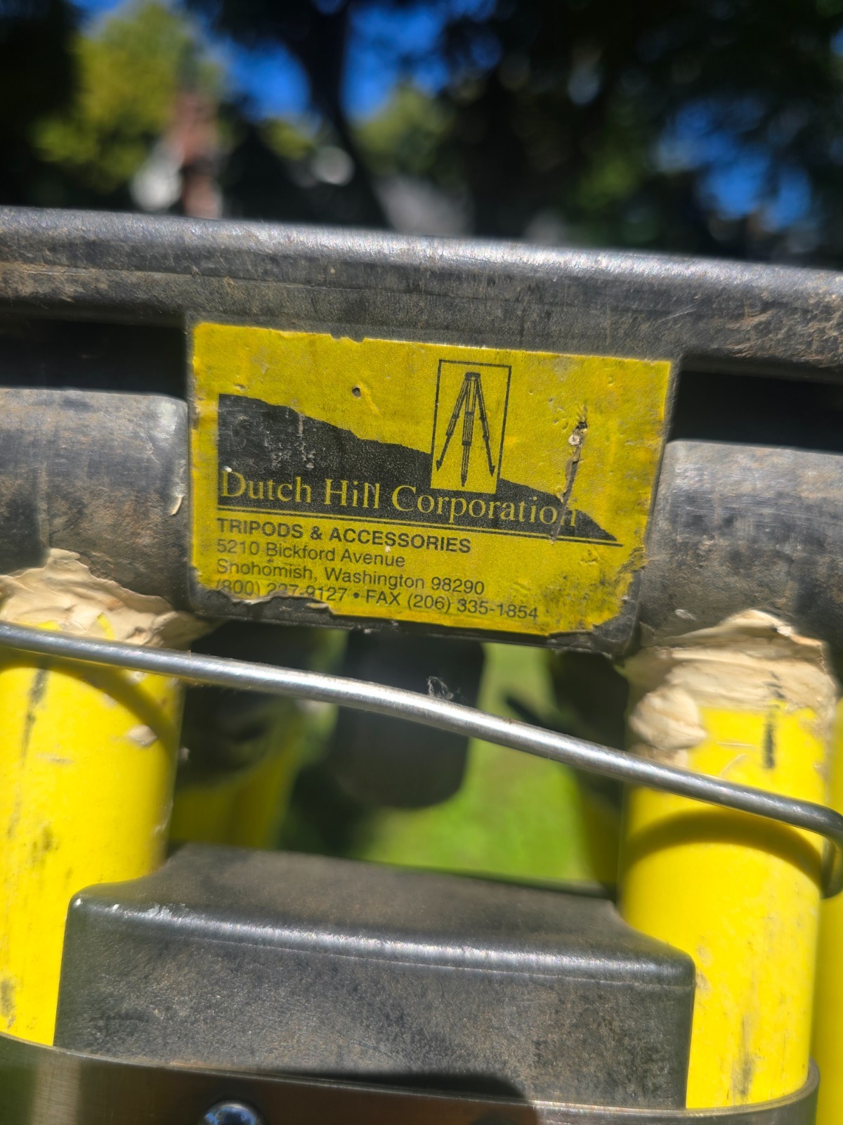 Dutch Hill Lightweight Heavy Duty Composite Land Surveyors Tripod