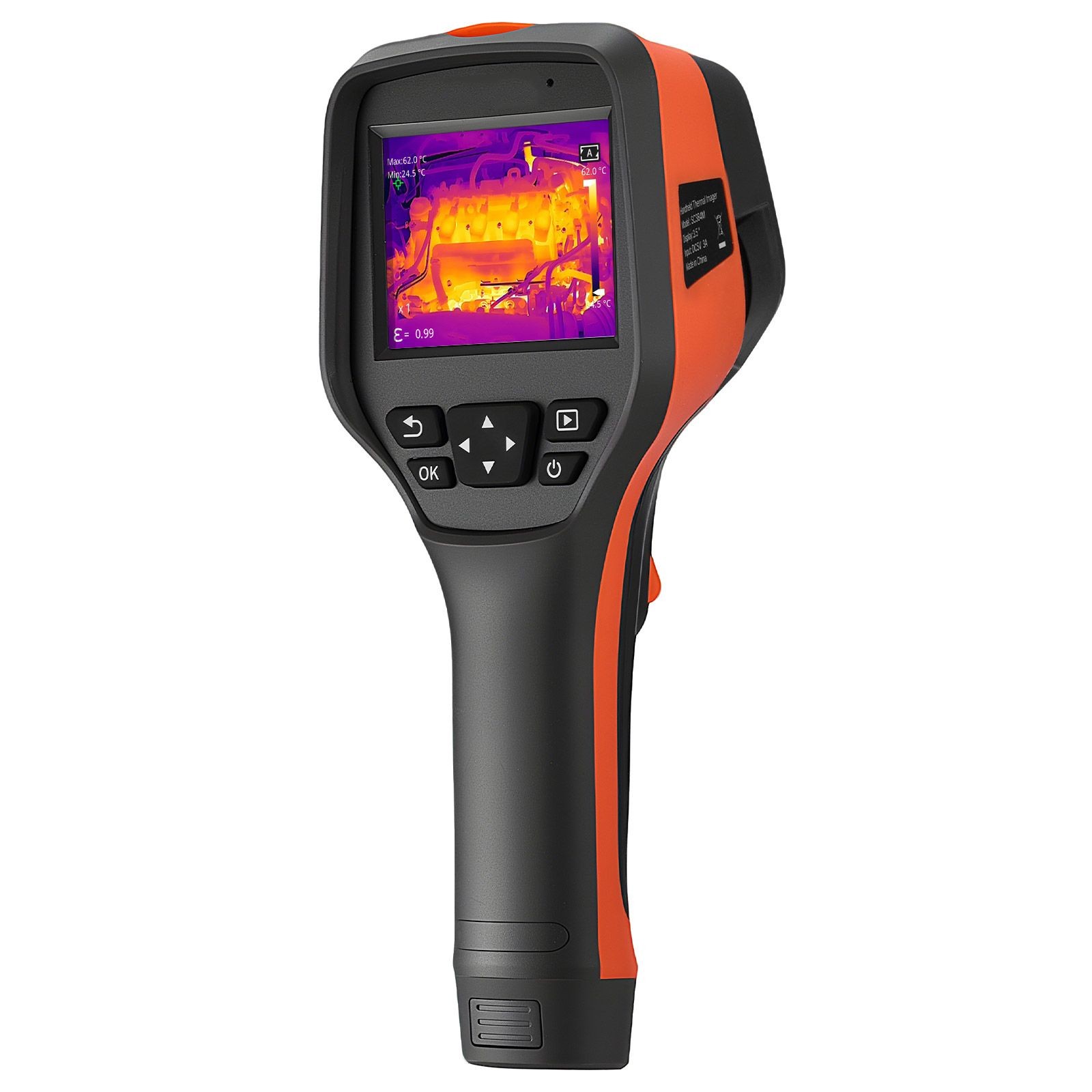 Handheld Thermal Camera 3.5in Touch Screen, 384×288 IR