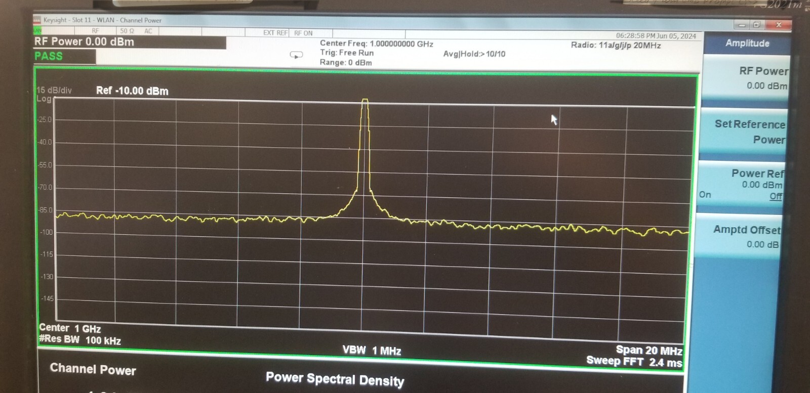 Keysight PXIe 6GHz Analyzer M9421A opt 506/B1X/HDX/MMO/MTS/PS1 VXA WLAN VSA