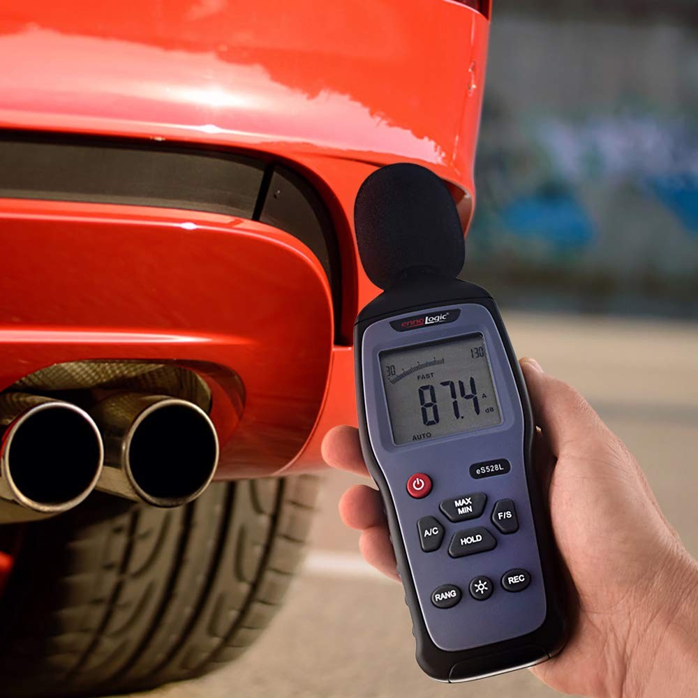 ennoLogic Decibel Meter and Recorder eS528L with Updated 2023 Software – Digital