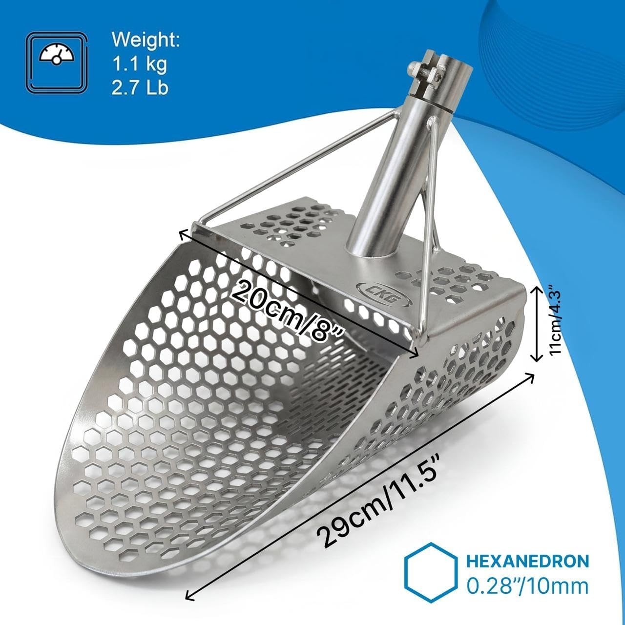 CKG PRO Stainless Steel Scoop